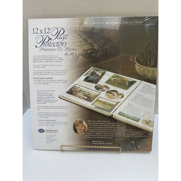 Creative Memories Other - Creative Memories 12x12 Scrapbook Page Protectors Old Style Clear 15 Sheets
